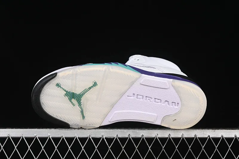 All categories Air Jordan Jordan series basketball shoes Air Jordan 5 Air Jordan 5 Retro "Grape" AJ5 Joe 5 white and purple grape 136027-108